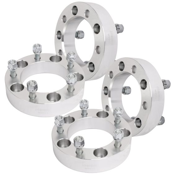 4Pcs 1.5" 5x5.5 Wheel Spacers 108mm 1/2" for 53-06 Ford E150 F100 F150 59-83 Jeep CJ3 CJ5 CJ6 CJ7