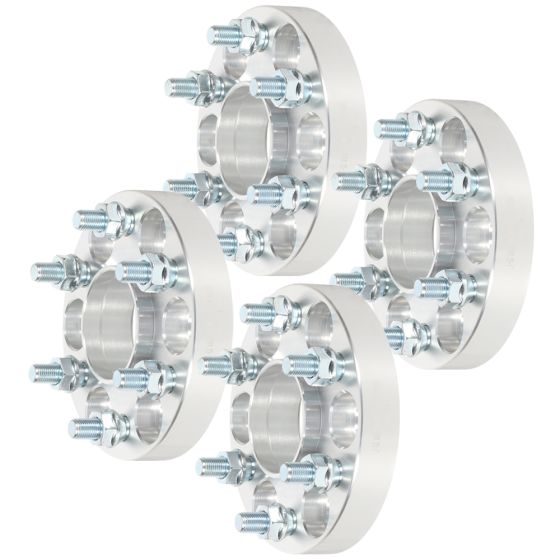 4Pcs 1" 6Lug 6x4.5 66.1mm Wheel Spacers for 2005-2015 Nissan Frontier Pathfinder Xterra