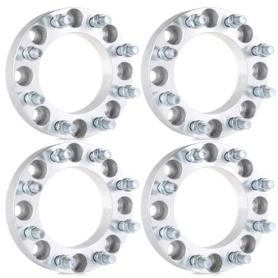 4Pcs 1.5" 8x170 Wheel Spacers 125mm 14x1.5 for 03-22 Ford Excursion F250 F350 Super Duty