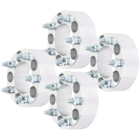 4Pcs 2" 5Lug 5x4.5 Wheel Spacers 82.5mm 12x1.5 for 07-17 Jeep Compass Patriot 92-21 Toyota Camry Highlander Sienna Tacoma