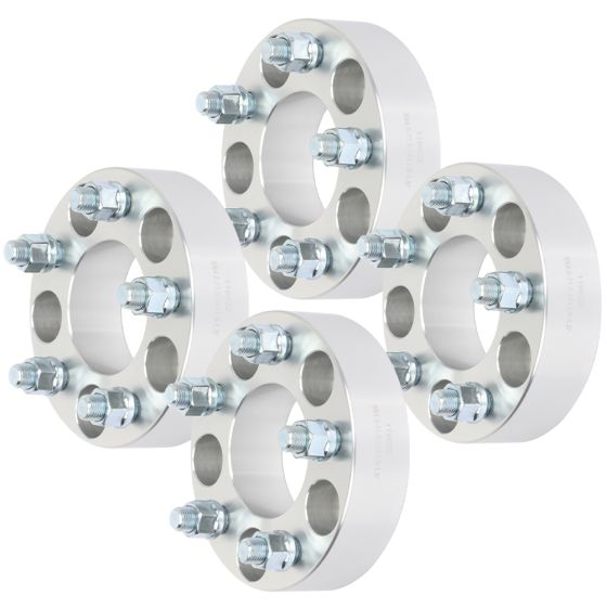 4Pcs 1.5" 5Lug 5x4.5 Wheel Spacers 71.5mm 14x1.5 for 05-23 Dodge Challenger Charger Magnum Chrysler 300