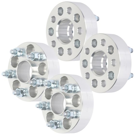 4Pcs 1.5" 5Lug 5x100 Wheel Spacers 56.1mm 12x1.25 for 90-23 Subaru Baja BRZ Crosstrek Forester Impreza Legacy