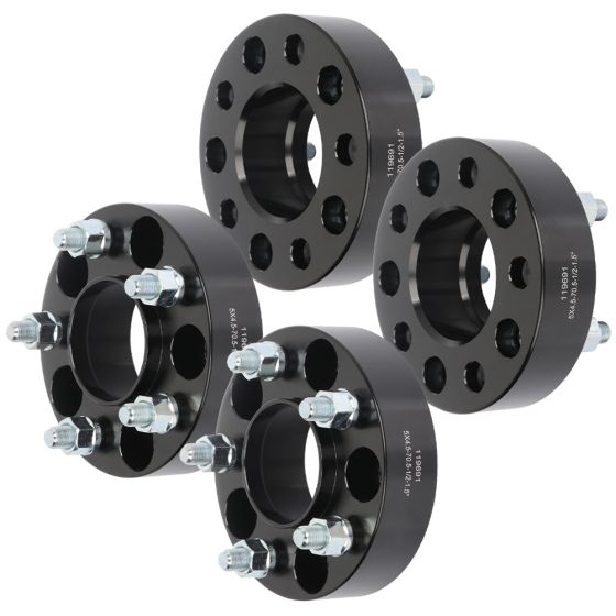 4Pcs 1.5" 5x4.5 Wheel Spacers 70.5mm 1/2'' for 94-14 Ford Mustang Edge Ranger Explorer 94-10 Mazda B2500 B3000 B4000