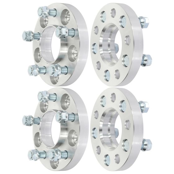 4Pcs 20mm 5Lug 5x4.5 Wheel Spacers 70.5mm 14x1.5 for 15-23 Ford Explorer GT Mustang 20-23 Lincoln Aviator