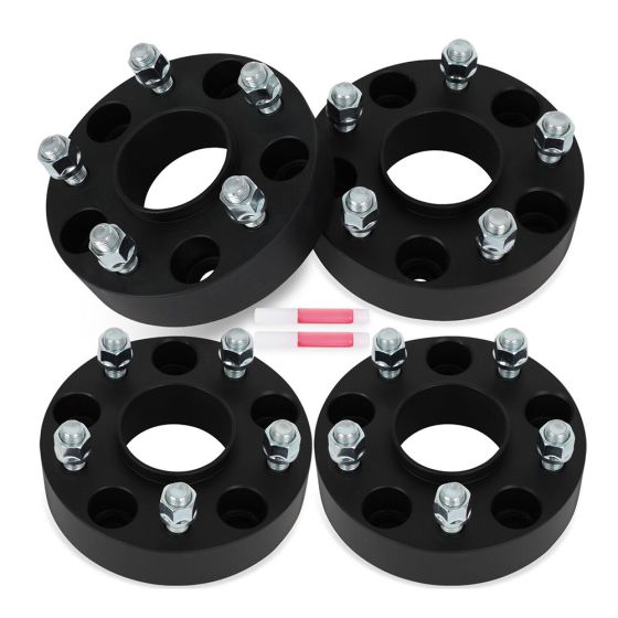 4Pcs 1.5" 5x5 Wheel Spacers 71.5mm 14x1.5 for 11-22 Dodge Durango 11-24 Jeep Grand Cherokee Wrangler 18-24 Jeep Wrangler