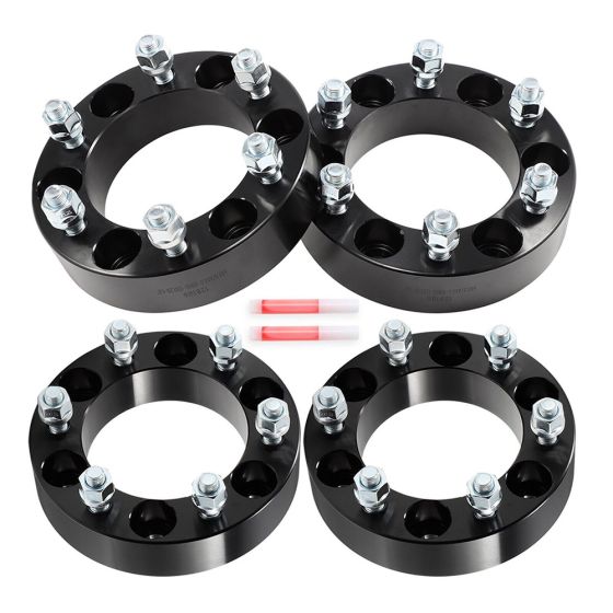 4Pcs 1.5" 6x5.5 Wheel Spacers 108mm 12x1.25 for 86-10 Nissan Pickup 87-04 Nissan Pathfinder 04-23 Nissan TITAN 04-10 INFINITI QX56