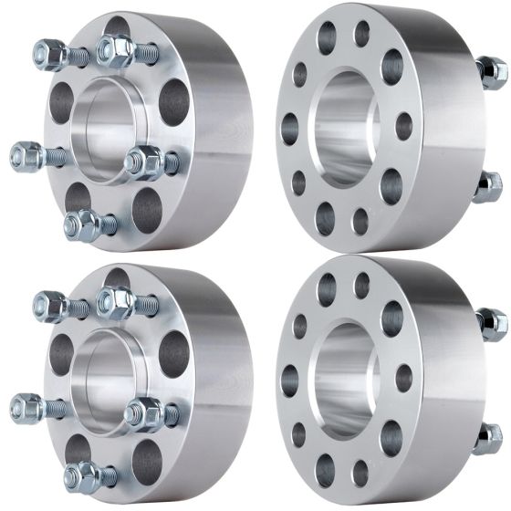 4Pcs 2" 5Lug 5x4.75 Wheel Spacers 70.5mm 12x1.5 for 82-19 Chevrolet Blazer Camaro Corvette S10 82-05 GMC S15 Sonoma