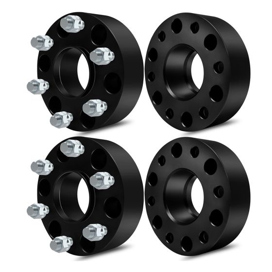 4Pcs 2" 6Lug 6x5.5 Wheel Spacers 78.1mm M14x1.5 for 92-22 Chevy Silverado Express GMC Sierra Yukon Cadillac Escalade