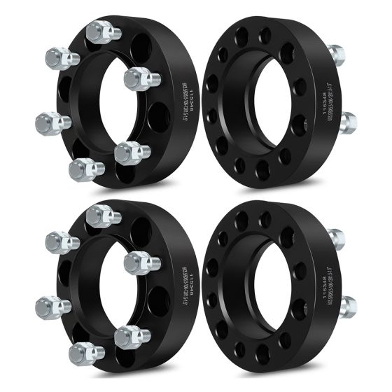 1.5 inch 6x5.5 6 Lug Wheel Spacers For 2003-2009 Lexus GX470 2007-2014 Toyota FJ Cruiser 4Pcs