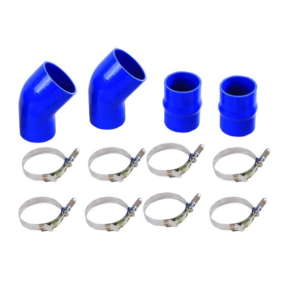 Blue Intercooler Boot Silicone Hose Kit for 1994-2002 Dodge Ram 2500 3500 Pickup 5.9L Cummins