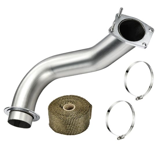 Downpipe Exhaust 3.5" for 2017-2023 Chevy Silverado GMC Sierra L5P 6.6L Duramax Diesel Pickup