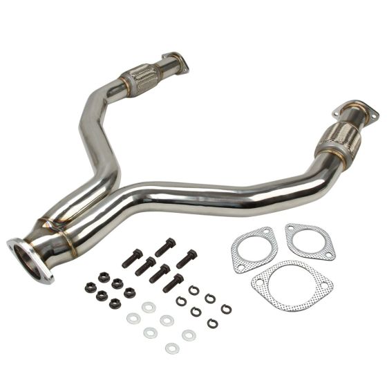 2009-2016 Nissan 370Z 2008-2013 INFINITI G37 3.7L VQ37HR 2.5" Y-Pipe Downpipe Exhaust