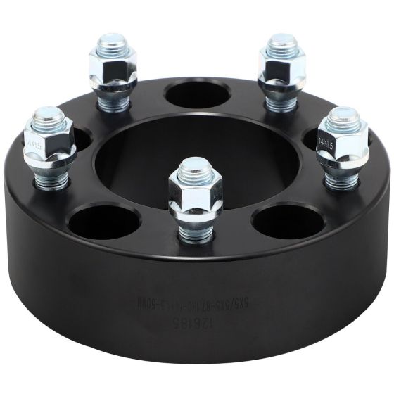 4Pcs 2" 5x5 Wheel Spacers 87.1mm 14x1.5 for 11-25 Jeep Gladiator Grand Cherokee Wrangler 88-99 Chevy GMC C1500