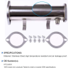 Exhaust Pipe for 1989-1998 Nissan 240SX HFC240SX