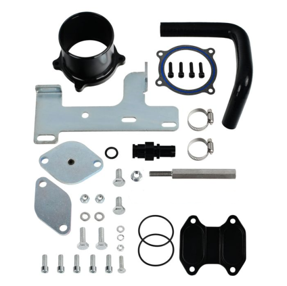 2010-2014 Dodge Ram 2500 Ram 3500 6.7L Cummins EGR Delete Kit Throttle Valve Cooler