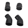 Polished 3.5" Intercooler Pipe Boot Kit for 2013-2018 Ram 2500 3500 6.7L Cummins Diesel