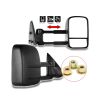 Towing Mirror Pair for 1999-2006 Chevy Silverado Avalanche Suburban GMC Sierra 1500 2500 Manual Adjustment