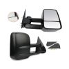 Towing Mirror Pair for 1999-2006 Chevy Silverado Avalanche Suburban GMC Sierra 1500 2500 Manual Adjustment