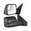 Towing Mirror Pair for 2002-2009 Dodge Ram 1500 2500 3500 Power Heated Non-Turn Signal