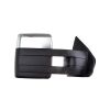 Towing Mirror Chrome Pair for 2007-2014 Ford F150 Power Heated LED Turn Signal Puddle Lamp