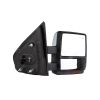 Towing Mirror Chrome Pair for 2007-2014 Ford F150 Power Heated LED Turn Signal Puddle Lamp