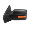 Towing Mirror Driver Side for 2007-2014 Ford F150 Power Heated Turn Signal Puddle Lamp Manual Fold
