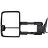 Towing Mirror Chrome Pair for 1988-2000 Chevy GMC C/K 1500 2500 C3500 Power Turn Signal Arrow Clearance Light