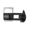 Towing Mirror Chrome Pair for 2007-2014 Chevy GMC Avalanche Silverado Suburban Sierra 1500 2500 3500 Power Heated Turn Signal