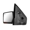Towing Mirror Chrome Pair for 2004-2014 Ford F150 Power Heated Turn Signal Reflective Stripe