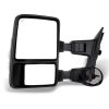 Towing Mirror Chrome Pair for 2008-2016 Ford F250 F350 F450 F550 Super Duty Power Heat Turn Signal