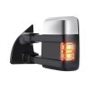 Towing Mirror Chrome Pair for 1999-2007 Ford F250 F350 F450 F550 Super Duty Excursion Power Heated Turn Signal