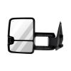 Towing Mirror Pair for 1999-2002 Chevy Silverado Suburban Avalanche GMC Sierra 1500 2500 Power Heated Turn Signal Arrow Auxiliary Puddle Light