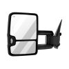 Towing Mirror Pair for 1999-2002 Chevy Silverado Suburban Avalanche GMC Sierra 1500 2500 Power Heated Turn Signal Arrow Auxiliary Puddle Light