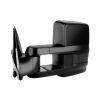 Towing Mirror Pair for 1999-2002 Chevy Silverado Suburban Avalanche GMC Sierra 1500 2500 Power Heated Turn Signal Arrow Auxiliary Puddle Light