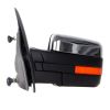 Tow Mirror Chrome Passenger Side for 2004-2014 Ford F150 Power Heated LED Signal Puddle Light
