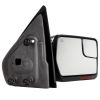 Towing Mirror Passenger Side for 2004-2014 Ford F150 Power Heated Turn Signal Puddle Light Chrome Housing