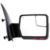 Towing Mirror Passenger Side for 2004-2014 Ford F150 Power Heated Turn Signal Puddle Light Chrome Housing