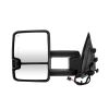 Towing Mirrors Chrome Pair for 2014-2018 Chevy Silverado GMC Sierra 1500 2500 3500 HD Power Heated Turn Signal Clearance Arrow Light