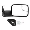 Towing Mirror Passenger Side for 1994-2002 Dodge Ram 1500 2500 3500 Manual Adjustment