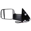 Towing Mirror Chrome Pair for 2009-2018 Ram 1500 2500 3500 Power Heated Turn Signal Puddle Light