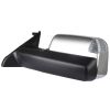 Towing Mirror Chrome Pair for 2009-2018 Ram 1500 2500 3500 Power Heated Turn Signal Puddle Light
