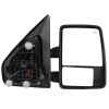 Towing Mirror Chrome Pair for 2004-2014 Ford F150 Power Heated Turn Signal Puddle Clearance Auxiliary Light