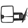 Towing Mirror Pair for 2007-2014 Chevy GMC Silverado Sierra 1500 2500 3500 Power Heated Turn Signal Puddle Auxiliary Light