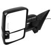 Towing Mirror Pair for 2007-2014 Chevy GMC Silverado Sierra 1500 2500 3500 Power Heated Turn Signal Puddle Auxiliary Light