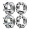 4Pcs 2" 5Lug 5x4.5 82.5mm Wheel Spacers for 83-17 Ford Edge Explorer Ranger 84-12 Jeep Cherokee Wrangler