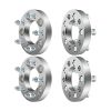 4Pcs 1" 5Lug 5x4.75 to 5x4.5 Wheel Adapter 87.1mm 12x1.5 for 1982-2019 Chevy Blazer Camaro GMC Sonoma