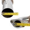 Catback Exhaust System 4.0" N1 Muffler Tip for 1990-1997 Mazda Miata MX-5 Eunos 1.6L 1.8L 2DR