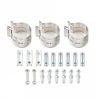 Stainless Exhaust Pipe Clamps Muffler Kit 03-07 Ford F250 F350 Super Duty 6.0L Powerstroke 3.5"