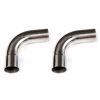 3" 76mm DIY Custom Mandrel Exhaust Pipe Straight & Bend Kit T304 Stainless Steel
