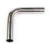 2.5"(63mm) 90 Degree T-304 Stainless Steel Exhaust Tube Pipe Piping Tubing 2FT